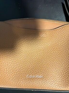 Calvin Klein Tan w/ Crossbody Strap